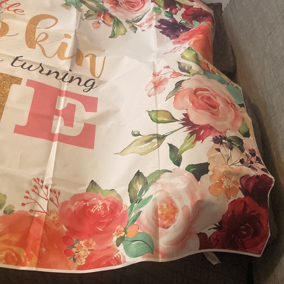 Birthday party accessories for one year old girl - Picture 2 of 13